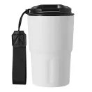 Cana termos, 400 ml, 2502E16292, Everestus, Ø8.8 x 14.7 cm, Otel, Alb