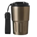 Cana termos, 400 ml, 2502E16293, Everestus, Ø8.8 x 14.7 cm, Otel, Gri antracit