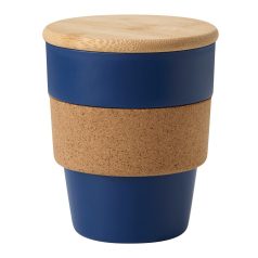   Cana de voiaj, 350 ml, 2502E15472, Everestus, Ø8.8 x 10.7 cm, Plastic, Bleumarin