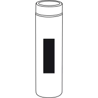   Termos, Everestus, 18SEP4308, 300 ml,  Ø6.5x19.8 cm, Otel, Bambus, Plastic, Silicon, Maro, Argintiu