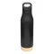 Termos 500 ml, 2401E14494, Everestus, Ø6.5x27 cm, Otel, Bambus, Negru