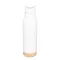Termos 500 ml, 2401E14495, Everestus, Ø6.5x27 cm, Otel, Bambus, Alb