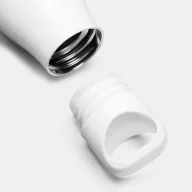   Termos 500 ml, 2401E14495, Everestus, Ø6.5x27 cm, Otel, Bambus, Alb