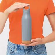   Termos 500 ml, 2401E14496, Everestus, Ø6.5 c 27 cm, Otel, Pluta, Gri