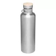   Termos 1000 ml, 2401E14497, Everestus, Ø8.5x29.5 cm, Otel, Bambus, Argintiu