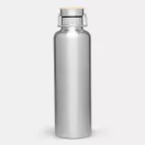Termos 1000 ml, 2401E14497, Everestus, Ø8.5x29.5 cm, Otel, Bambus, Argintiu