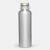   Termos 1000 ml, 2401E14497, Everestus, Ø8.5x29.5 cm, Otel, Bambus, Argintiu