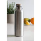 Termos 1000 ml, 2401E14497, Everestus, Ø8.5x29.5 cm, Otel, Bambus, Argintiu