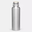 Termos 1000 ml, 2401E14497, Everestus, Ø8.5x29.5 cm, Otel, Bambus, Argintiu