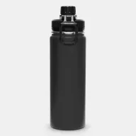   Termos 600 ml, 2401E14491, Everestus, Ø7.4x25 cm, Otel, Plastic, Negru