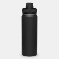   Termos 600 ml, 2401E14491, Everestus, Ø7.4x25 cm, Otel, Plastic, Negru