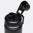 Termos 600 ml, 2401E14491, Everestus, Ø7.4x25 cm, Otel, Plastic, Negru