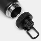 Termos 600 ml, 2401E14491, Everestus, Ø7.4x25 cm, Otel, Plastic, Negru
