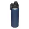 Termos 600 ml, 2401E14492, Everestus, Ø7.4x25 cm, Otel, Plastic, Albastru