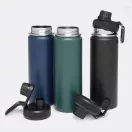 Termos 600 ml, 2401E14493, Everestus, Ø7.4x25 cm, Otel, Plastic, Verde