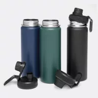   Termos 600 ml, 2401E14493, Everestus, Ø7.4x25 cm, Otel, Plastic, Verde