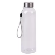   Sticla de apa bidon sport, Everestus, 42FEB231040, 500 ml, Ø6x20.5 cm, Otel, Plastic, Silicon, Poliester, Transparent
