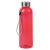 Sticla de apa bidon sport, Everestus, 42FEB231044, 500 ml, Ø6x20.5 cm, Otel, Plastic, Silicon, Poliester, Rosu