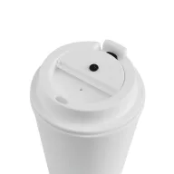  Cana termos, 350 ml, 2509E14293, Everestus, Ø9.2x13 cm, Plastic, Alb
