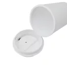 Cana termos, 350 ml, 2509E14293, Everestus, Ø9.2x13 cm, Plastic, Alb