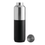   Termos 600 ml, 2509E14387, Everestus, Ø7x24.5 cm, Otel, Plastic, Negru