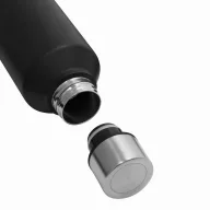   Termos 500 ml, 2401E14488, Everestus, Ø7.1x25.3 cm, Otel, Polipropilena, Negru