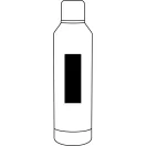 Termos 500 ml, 2401E14490, Everestus, Ø7.1x25.3 cm, Otel, Polipropilena, Albastru