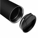 Cana termos 450 ml, 2401E14305, Everestus, Ø8.5x16.7 cm, Otel, Polipropilena, Negru