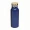 Termos 500 ml, 2401E14485, Everestus, Ø7.2x22.3 cm, Otel, Bambus, Albastru