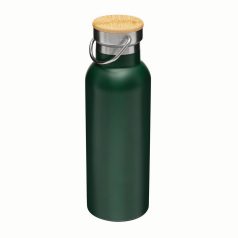   Termos 500 ml, 2401E14487, Everestus, Ø7.2x22.3 cm, Otel, Bambus, Verde