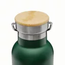Termos 500 ml, 2401E14487, Everestus, Ø7.2x22.3 cm, Otel, Bambus, Verde