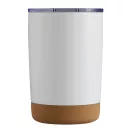 Cana termos, 350 ml, 2509E14307, Everestus, Ø8.5x13 cm, Otel, Pluta, Plastic, Alb