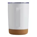 Cana termos, 350 ml, 2509E14307, Everestus, Ø8.5x13 cm, Otel, Pluta, Plastic, Alb