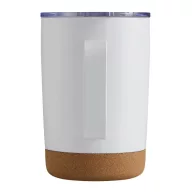   Cana termos, 350 ml, 2509E14307, Everestus, Ø8.5x13 cm, Otel, Pluta, Plastic, Alb