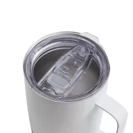   Cana termos, 350 ml, 2509E14307, Everestus, Ø8.5x13 cm, Otel, Pluta, Plastic, Alb