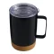 Cana termos, 350 ml, 2509E14308, Everestus, Ø8.5x13 cm, Otel, Pluta, Plastic, Negru