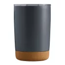 Cana termos, 350 ml, 2509E14309, Everestus, Ø8.5x13 cm, Otel, Pluta, Plastic, Gri