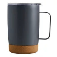  Cana termos, 350 ml, 2509E14309, Everestus, Ø8.5x13 cm, Otel, Pluta, Plastic, Gri
