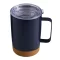 Cana termos, 350 ml, 2509E14310, Everestus, Ø8.5x13 cm, Otel, Pluta, Plastic, Albastru bleumarin