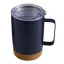 Cana termos, 350 ml, 2509E14310, Everestus, Ø8.5x13 cm, Otel, Pluta, Plastic, Albastru bleumarin
