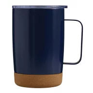   Cana termos, 350 ml, 2509E14310, Everestus, Ø8.5x13 cm, Otel, Pluta, Plastic, Albastru bleumarin