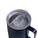 Cana termos, 350 ml, 2509E14310, Everestus, Ø8.5x13 cm, Otel, Pluta, Plastic, Albastru bleumarin