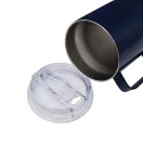 Cana termos, 350 ml, 2509E14310, Everestus, Ø8.5x13 cm, Otel, Pluta, Plastic, Albastru bleumarin