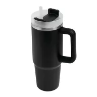   Cana termos 900 ml, 2410E25169, Everestus, ø8.8 x 24 cm, Otel, Negru