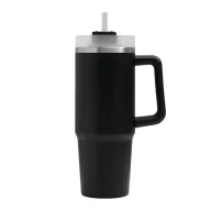   Cana termos 900 ml, 2410E25169, Everestus, ø8.8 x 24 cm, Otel, Negru