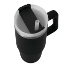 Cana termos 900 ml, 2410E25169, Everestus, ø8.8 x 24 cm, Otel, Negru