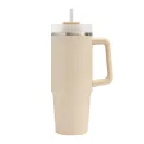 Cana termos 900 ml, 2410E25171, Everestus, ø8.8 x 24 cm, Otel, Bej
