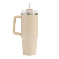   Cana termos 900 ml, 2410E25171, Everestus, ø8.8 x 24 cm, Otel, Bej