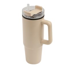   Cana de voiaj 900 ml, 2410E23761, Everestus, ø8.8 x 24 cm, Otel, Bej
