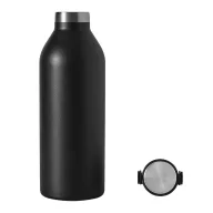   Sticla termos, 500 ml, 2502E16361, Everestus, Ø7.2 x 21.5 cm, Otel, Negru